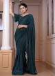 Sequins Embroidered Party Wear Designer Saree