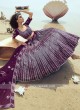 Stylish Sequins Work Lehenga Choli