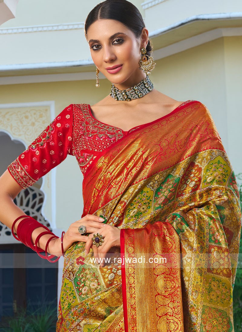 Gorgeous saree for clearance wedding