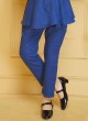 Readymade Blue Crepe Silk Co-Ord Suit
