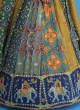 Multi Color Embroidered Festive Lehenga Choli With Dupatta