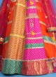 Designer Multi Color Embroidered Lehenga Choli