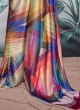 Lovely Multi Color Festive Wear Saree