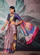 Lovely Multi Color Festive Wear Saree