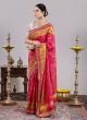 Rani Pure Silk Patola Woven Festive Saree