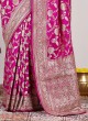 Weaving Work Pure Banarasi Silk Saree