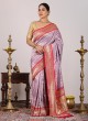 Traditional Wear Banarasi Silk Saree For Wedding