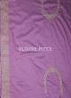 Lavender Banarasi Silk Saree With Weaving Motif