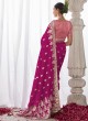 Designer Rani Pink Kora Silk Festive Saree