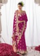 Designer Rani Pink Kora Silk Festive Saree