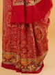 Gorgeous Modal Gajji Silk Gharchola Saree With Bandhani Print