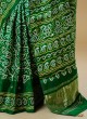 Traditional Wear Gajji Silk Green Saree