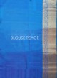Two Tone Blue Woven Classic Kanjivaram Silk Saree