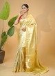 Golden Weaving Kanjivaram Silk Classic Saree