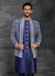 Lucknowi Work Wedding Wear Indowestern