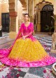 Beautiful Pink Gaji Silk Trendy Lehenga Choli With Bandhani Dupatta