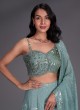 Light Green Traditional Readymade Lehenga Choli