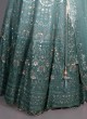 Light Green Traditional Readymade Lehenga Choli