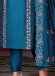 Elevate Your Style with Stunning Blue Salwar Kameez