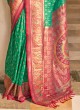 Trendy Weaving Work Banarasi Silk Designer Saree