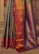 Stunning Silk Wedding Wear Contemporary Saree