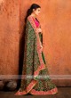 Art Silk Green Designer Saree