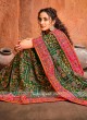 Art Silk Green Designer Saree