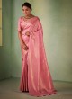 Traditional Pink Kanjivaram Silk Saree