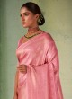 Traditional Pink Kanjivaram Silk Saree