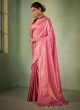 Traditional Pink Kanjivaram Silk Saree