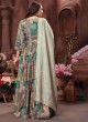 Crepe Silk Printed Readymade Anarkali Suit