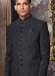 Stylish Black Color Indowestern For Wedding