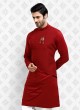 Attractive Maroon Kurta Pajama