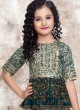 Printed Gharara Suit For Girls