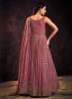 Sequins Emboidered Designer Georgette Gown