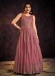 Sequins Emboidered Designer Georgette Gown