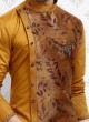 Golden Brown Color Kurta Pajama