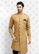 Elegant Golden Color Kurta Pajama