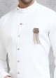 Kurta Pajama In White Color