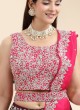 Festive Wear Deep Pink And Maroon Lehenga Choli