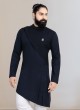 Stylish Blue Color Kurta Pajama