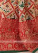 Patola Work Silk Saree