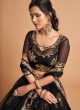 Wedding Wear Lehenga Choli In Black Color