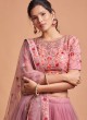 Festive Wear Pink Color Lehenga Choli