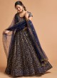 Reception Wear  Lehenga Choli For Sequins Work