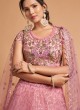 Ethnic Wear Lehenga Choli In Pink Color