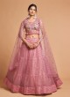 Ethnic Wear Lehenga Choli In Pink Color