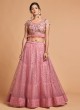 Ethnic Wear Lehenga Choli In Pink Color