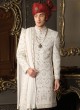 White Designer Silk Sherwani For Groom