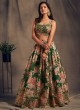 Wedding Wear Flower Printed Lehenga Choli